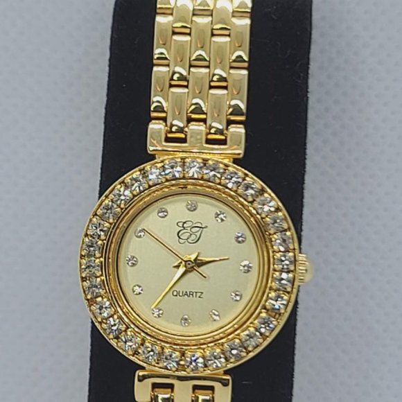ELIZABETH TAYLOR Gold Tone Ladies Watch - Picture 8 of 8